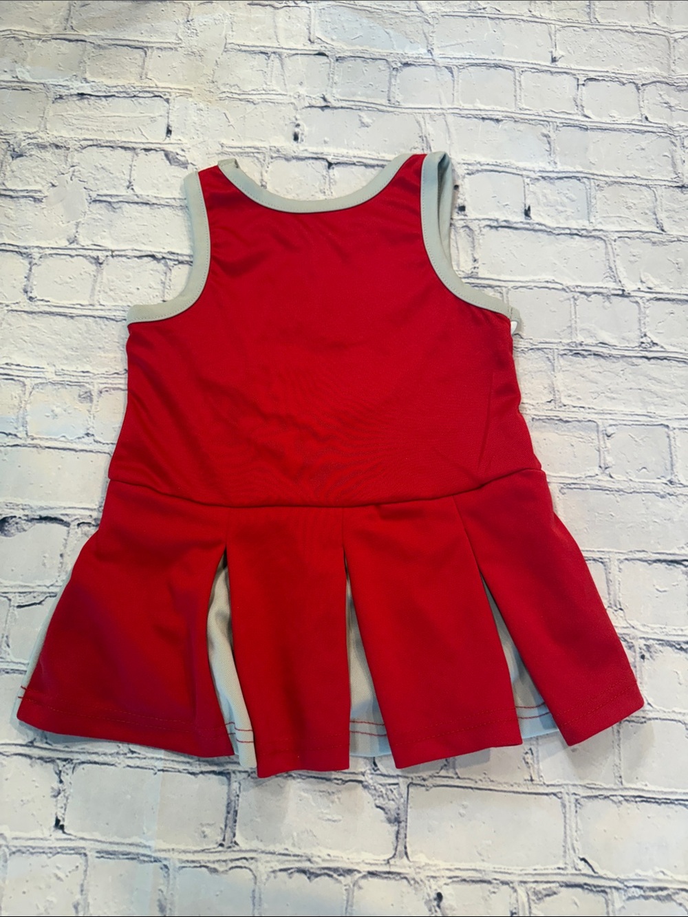 Ohio State Red & White Nike Cheer Dress - Nike Logo | Girl’s 2T | EUC - Picture 5 of 9